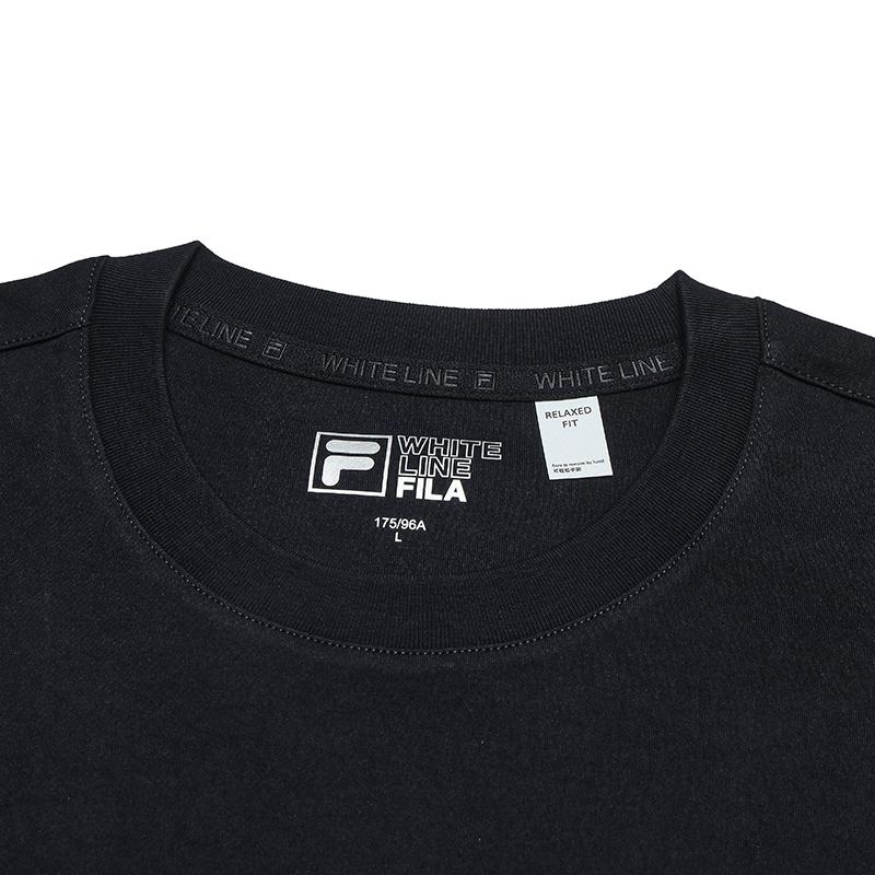 New FILA WHITE T Shirt Men's Legend Blue F11M533117FNV