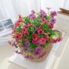 Artificial Plastic Cherry Flowers Silk Daisy Christmas Decorations Vase for Home Garden Party Wedding Fake Eucalyptus Plants