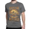 Camisetas para Hombre Mujer El Rey León Impresionantes Camisetas de Algodón Manga Corta Live Action Hakuna Matata Atardecer Camisetas Ropa
