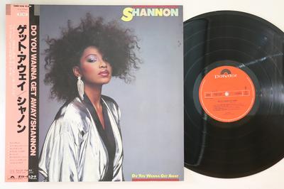 LP Record SHANNON  Do You Wanna Get Away 28MM0448 POLYDOR 1985 Japan Obi SoulFunk Used