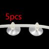 New 1-50pcs Aquarium Sucker Suction Cup Holder for Fish Tank 4/ 6mm Air Pump Airline Tube Transparent Aquarium Air Pump