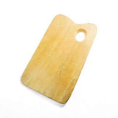 Wooden Rectangular Painting Palette - Handmade Paint Palette with Thumb Hole for Acrylic, Oil, Gouache Watercolor Painting
