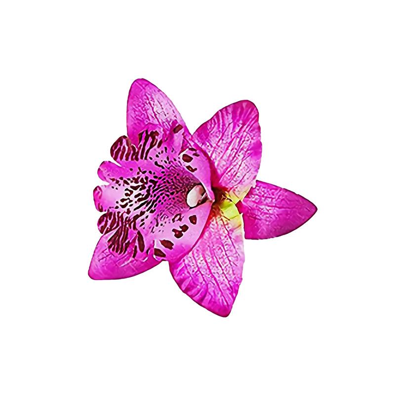 

1 шт., свадебные заколки для волос, ткань, сделай сам, заколка для волос, цветок орхидеи, аксессуары для волос в богемном стиле