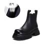 Retro polished cigarette boots women's 2025 autumn new thick heel Chelsea boots women's casual short boots women's versatile women