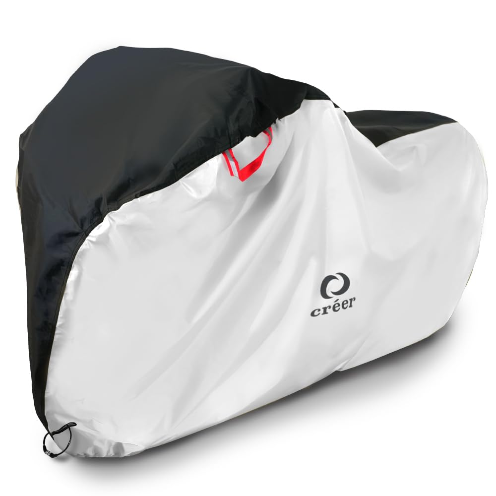 

2021 Водонепроницаемый Чехол для Велосипеда с Отверстиями для Замка и Сумкой для Хранения, Толстый, Непромокаемый, Устойчивый к УФ-лучам, Противоугонный, 210D, (Стандартный Тип)