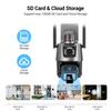 Outdoor Waterproof Wireless Camera with Mobile Detection & Monitoring