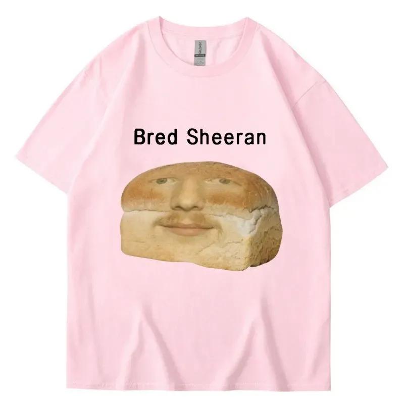 Grappige Ed Sheeran Meme Print T-shirts Mannen Vrouwen Humor Creativiteit Korte Mouw Oversized Casual Zomer T-shirt Streetwear