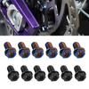 For Surron Light Bee X 6PCS M6X13 Rear Brake Disc Pad Screws For Sur-ron Light Bee S L1E For Segway X160 X260 Electric Dirt Bike