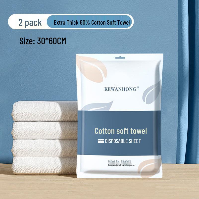 4-Piece Thickened Disposable Bed Sheet & Duvet Cover Set for Travel & Hotels