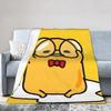 Lazy Egg Gudetama  Throw Blanket for Couch  Soft Cozy Plush Blanket 50x60 Inch Multi-size Bedspread for All Seasons