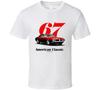67 Firebird American Classic Musclecar Gift T Shirt