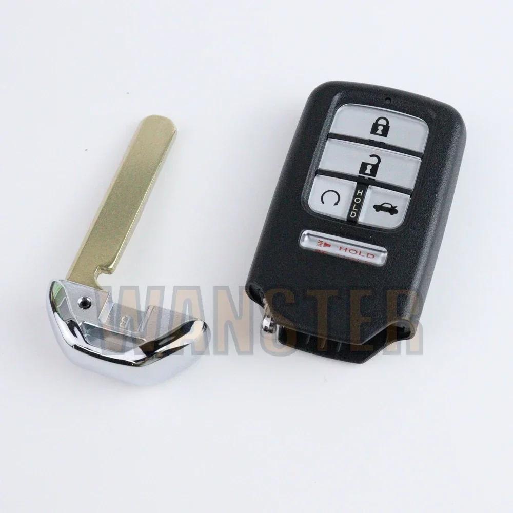 Car Key Fob Case Shell Housing For Honda Vezel City Civic Jazz Brv Br-V Hrv Accord Exl Crv Pilot Ridgeline Odyssey Grace Crider