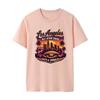 Memorial Los Angeles Game Short Sleeve TShirt Pure Cotton Comfortable Breathable Youthful Style for Unisex New Summer Wear