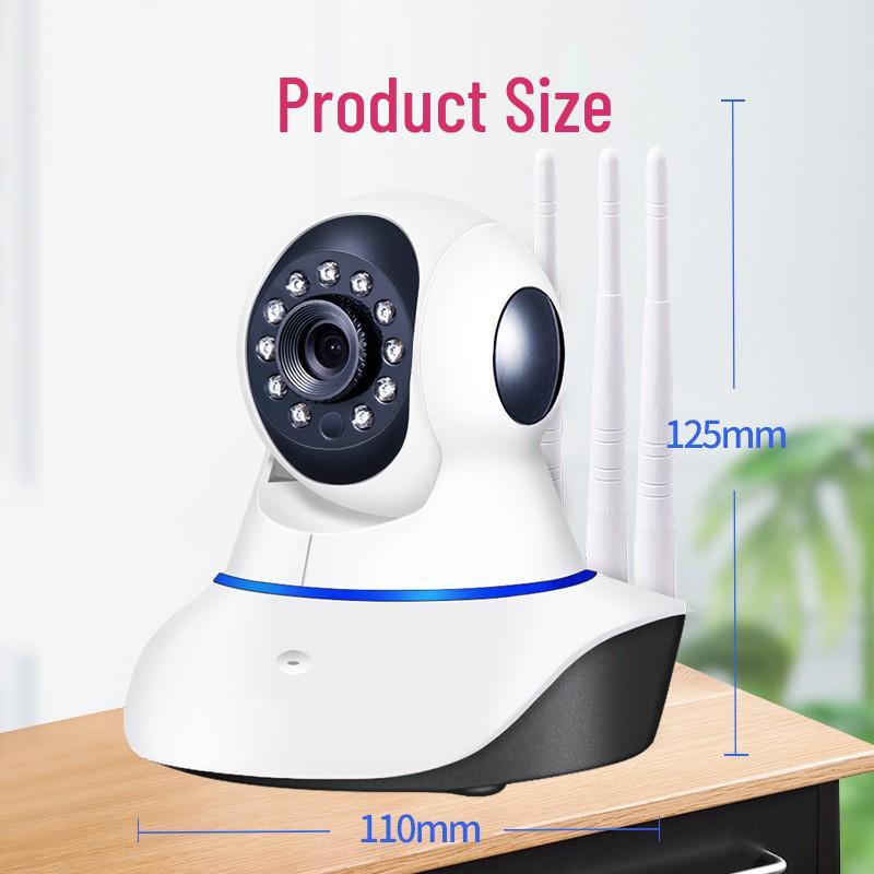 Three-Antenna V720 Infrared HD Night Vision WiFi Camera