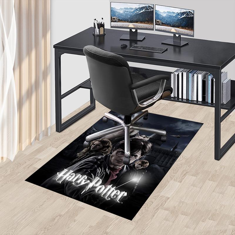 1pc Harry Potter Carpet, for Home & Office Decor, Desk Chair Carpet, Festive Gift,Conference Room CarpetL1118
