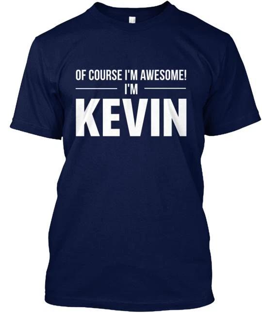 Awesome Kevin T-shirt Made in the USA Size S to 5XL M