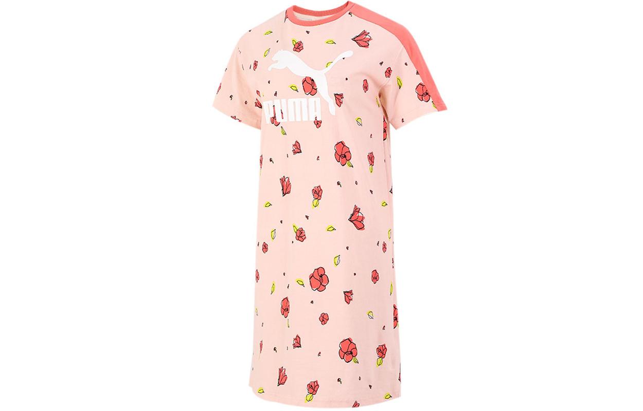 PUMA Short Sleeved Dress Women s Pink 532044-27 XL