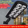 Outdoor Solar Motion Sensor Lights: Waterproof Solar Street Lights for Courtyards,Gardens,Streets ,Durable Solar-Powered Lighting for Outdoor Spaces