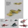 Arabian Pike Eel Kids Marine Animal Toy Set With Realistic Plastic Models For Educational Play