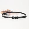 Vintage Candy Color Belt Elegant Dress Waistband Retro Thin Waist Belt  Ladies