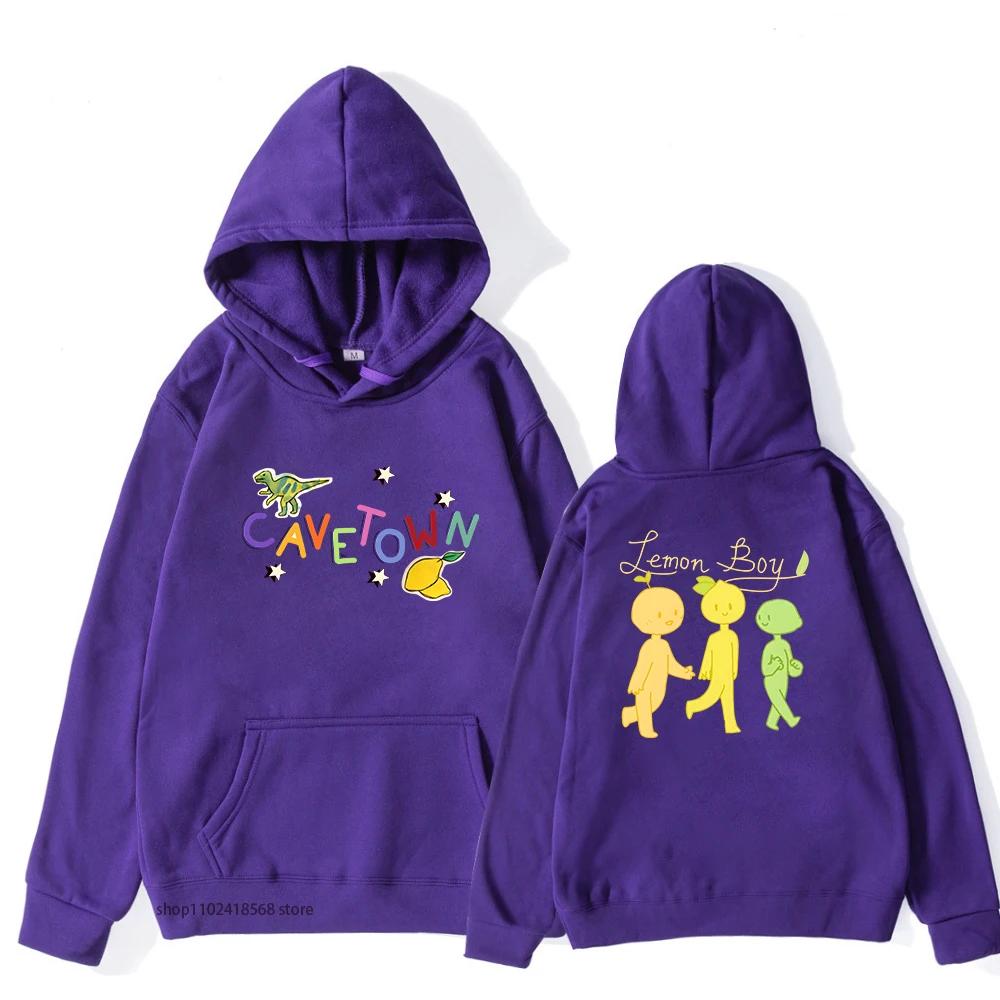 Hudební zpěvák Mikina Cavetown Lemon Boy Mikina s kapucí Dámská Kawaii Pulovry Módní Oblečení s dlouhým rukávem Topy