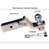 Compatible Tow Hook and Tow Bar for 07-25 Toyota Highlander, Rogue, Wildlander.