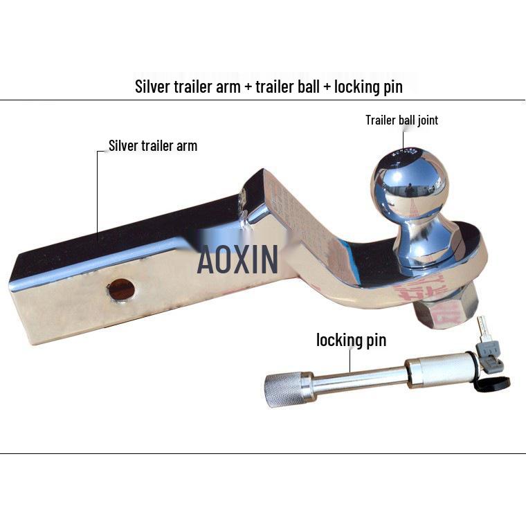 Compatible Tow Hook and Tow Bar for 07-25 Toyota Highlander, Rogue, Wildlander.
