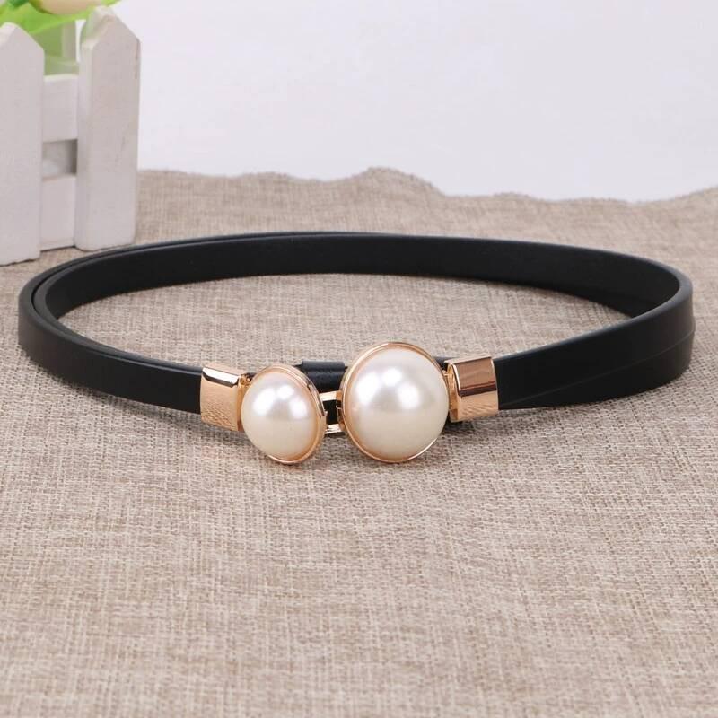 Women's Genuine Leather Waist Chain: Fashionable Korean Style Belt for Dresses, Skirts, Coats, and Sweaters.