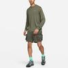 Nike Dri-FIT ACG Goat Rocks Embroidered Logo Crew Neck Loose Long Sleeve T-Shirt Men Tops Olive-Green DO9269-325