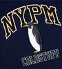 NP STUDIO Feeders Graphic Oversized Sweatshirt Navy
