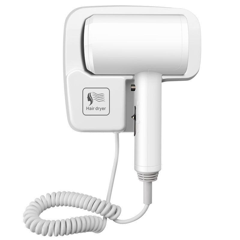 New Hotel Wall Mounted Non Punching Hair Dryer, Homestay Hotel Home Bathroom Overheat Protection Electric Hair Dryer