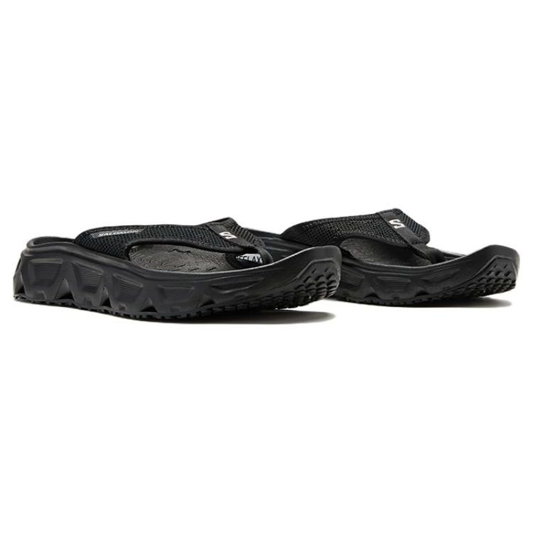 Salomon Reelax Break 6.0 Lightweight Casual EVA Anti-Wear Non-Slip Flip Flops Men Footwear Black 471108