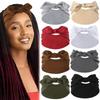 Knotted Rabbit Ear Elastic Bow Yoga Sweat-Proof Headband