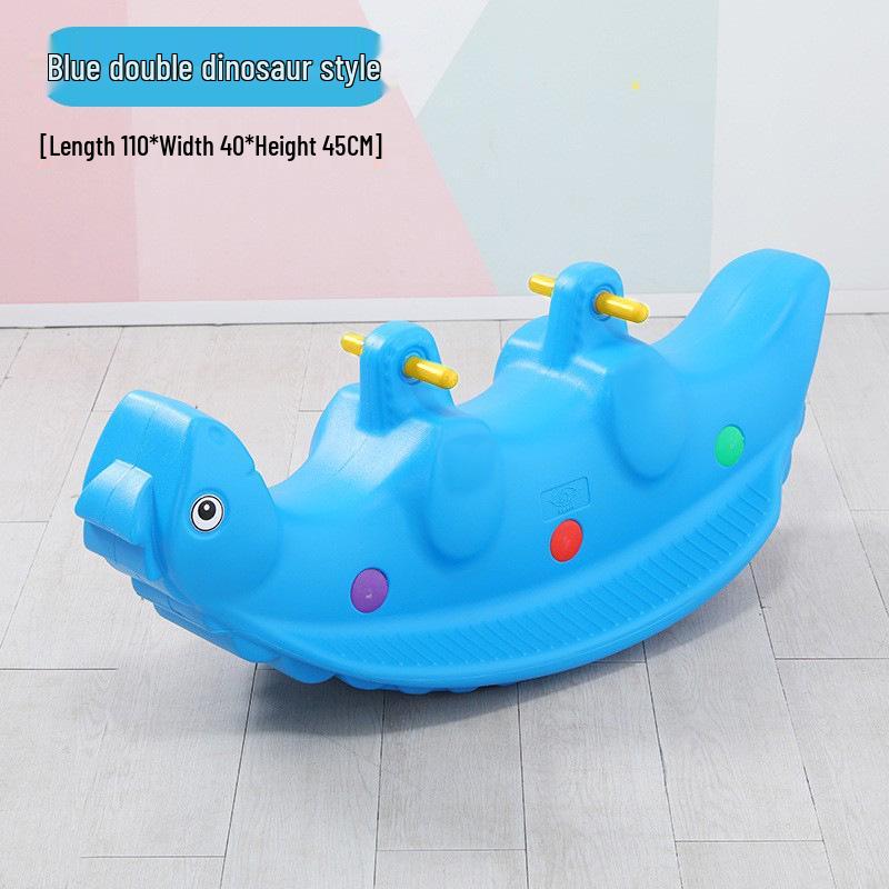 Kids' Giraffe Rocking Horse & Seesaw - Indoor/Outdoor Play Toy