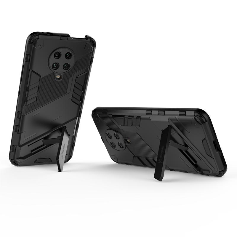 Xiaomi Redim K30 PRO Kılıfı Darbeye Dayanıklı Zırhlı Stand Tamponlu Telefon Kılıfı Xiaomi POCO F2 Pro POCOF2Pro Mi Pocophone F 2 F2Pro İçin