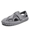 Closed Toe Outdoor Sandals for Men Summer Beach Hiking Walking Breathable Anti Slip Casual Shoes Size 38-44