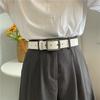 Style Trendy Korean Retro Belt With Square Buckle For Youth Perfect For Jeans And Wear Casual