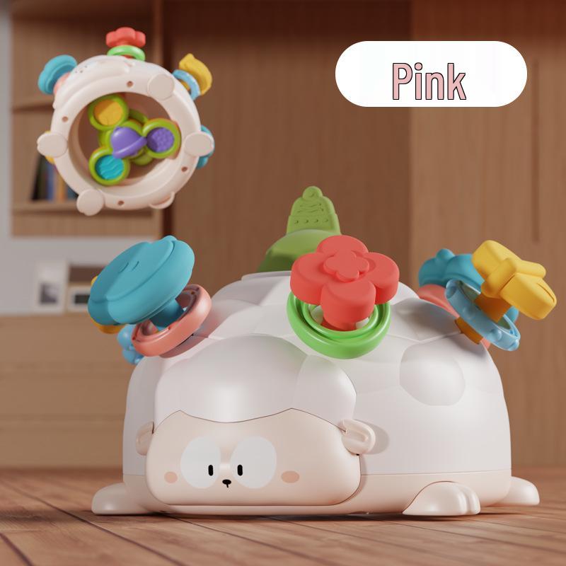 

Детская когнитивная погремушка и прорезыватель: 3-в-1 для распознавания цветов и развития мелкой моторики (0-3 года)