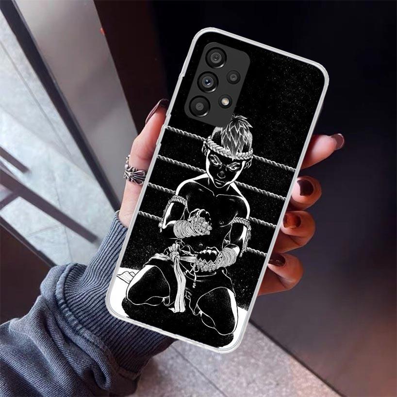 Muay Thai Fight Boxing Phone Case For Samsung Galaxy A17 A57 A37 A16 A26 A36 A56 A15 A25 A35 A55 A14 A13 A54 A53 A34 A24 A33 A23