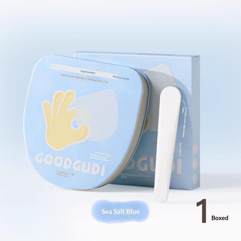 100Pcs Disposable Makeup Mixing Palette Papers Makeup Mixing Palette Concealer Color Mixing Strips Foundation Blend Paper Pad