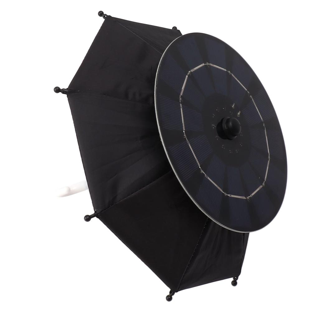 10W Solar Panel Phone Umbrella Rain Protection Phone Stand Charging Umbrella for Motorcycle