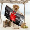 Ronaldo's Legacy Soccer Beach Towel High Absorbency & Quick-Dry Comfortable Lightweight