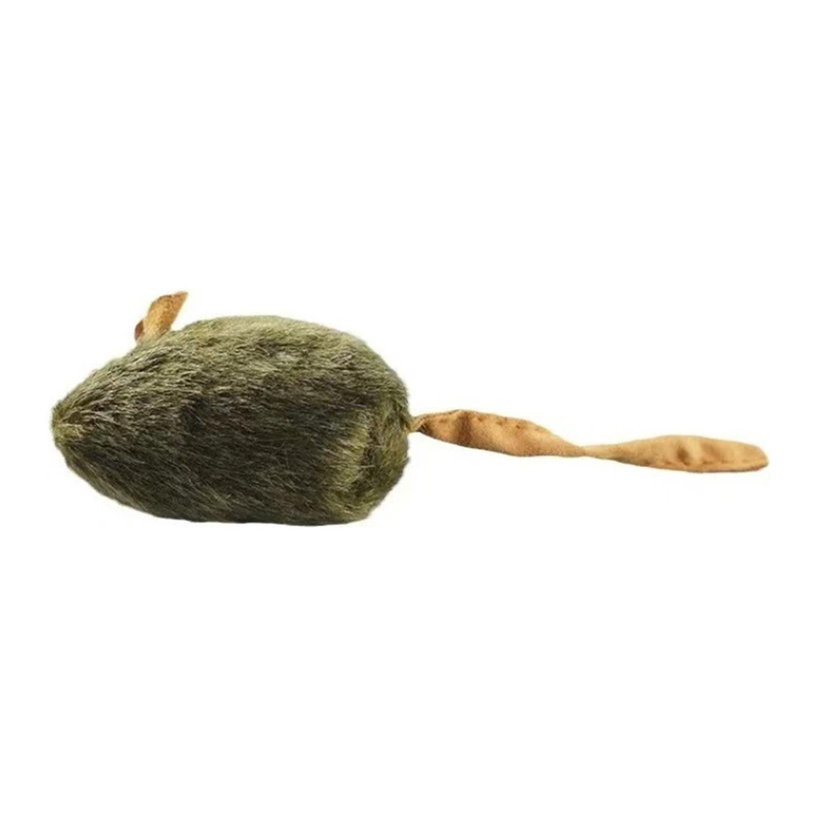 

Mice Plush Cat Toy Simulation Mouse Automatic Chirping Interactive Cats Toy Bite Resistance Relieve Pet Boredom Cat Accessories