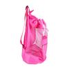 Washable Material Mesh Drawstring Backpack Portable Design Shell Toy Bag  Outdoor Beach