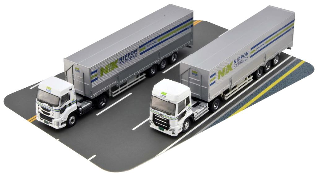 Коллекция трейлеров NX Nippon Express Wing Набор из 2 трейлеров Диорамные материалы 333623