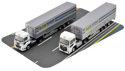 Coleção de Reboques NX Nippon Express Reboque Asa Conjunto de 2 Suprimentos para Diorama 333623