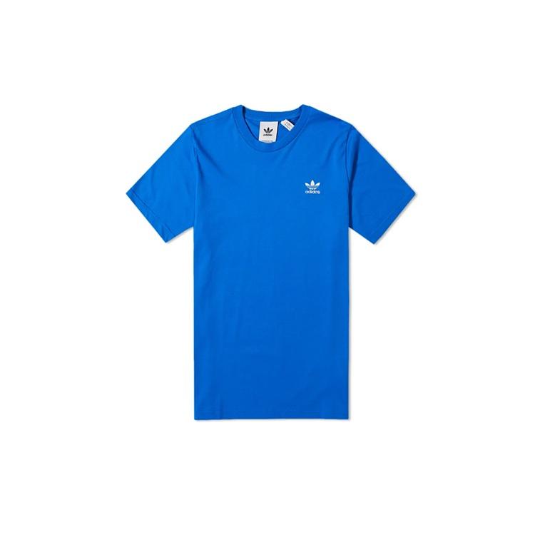 adidas originals Round Neck Pullover Short Sleeve Blue Men's FN2838