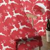 Jul Älg Snöflinga Textur Skira Gardiner För Barn Sovrum Vardagsrum Voile Gardiner Jul Kök Tyllgardin