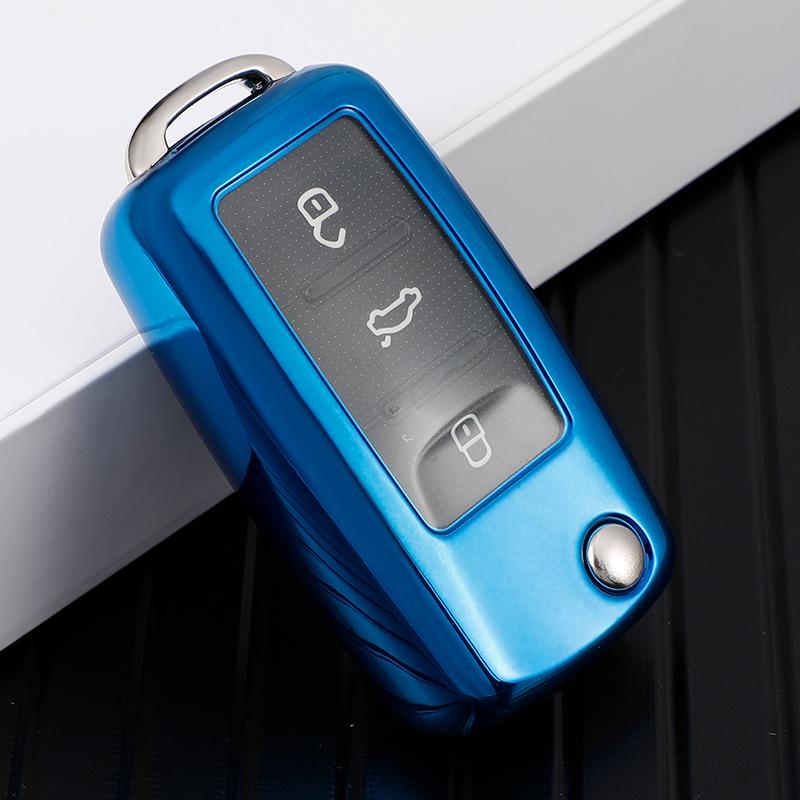 Fits VW Bora, Sagitar, Lavida, Jetta, Passat, POLO, Tiguan & Golf Key Case Cover