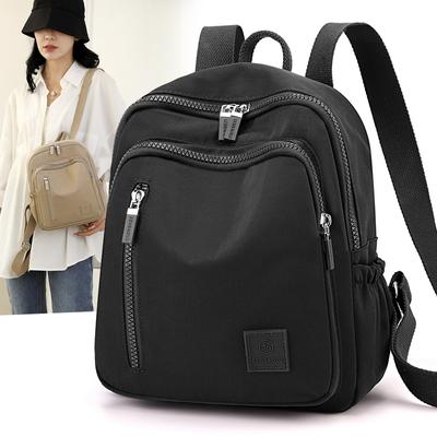 Fashion Casual Multifunctional Women Backpack High Quality Fabric Female Travel Backpack Large Capacity Girls School Backpack